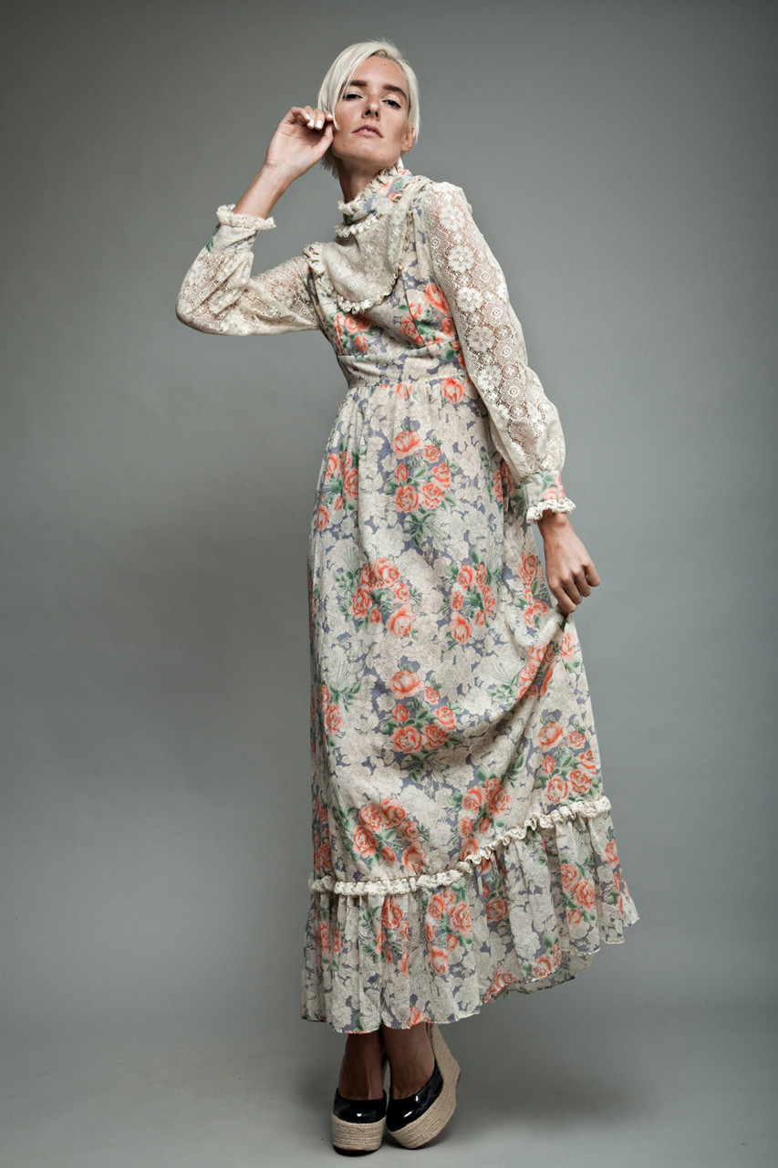 Vintage long sleeve maxi dresses Vintage long sleeve maxi dresses